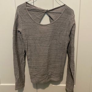 Textured long sleeve